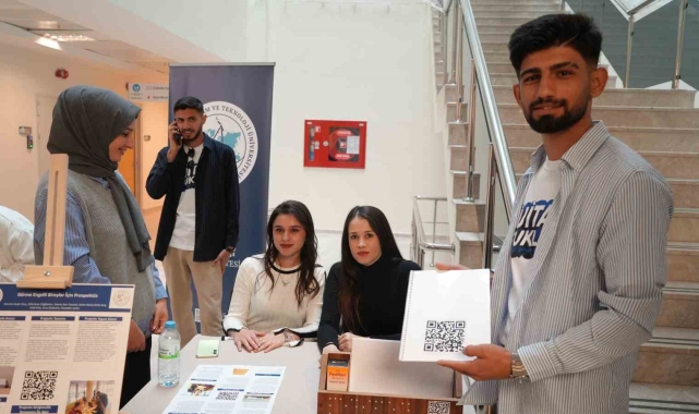 Gaziantep'te öğrenciler Proje Pazarı'nda projelerini sergiledi