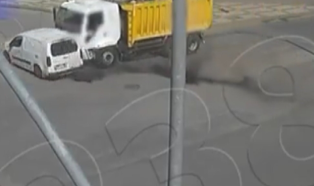Gaziantep'teki kazalar KGYS kameralarında