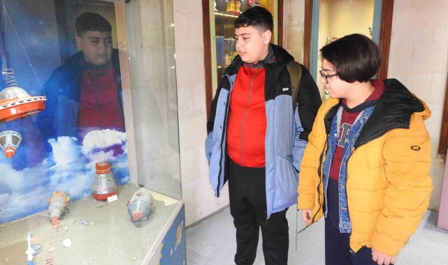 Gaziantep'teki Oyun ve Oyuncak Müzesi bayram tatilinde çocukların gözdesi