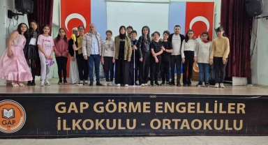 GKV'li öğrencilerden anlamlı oyun