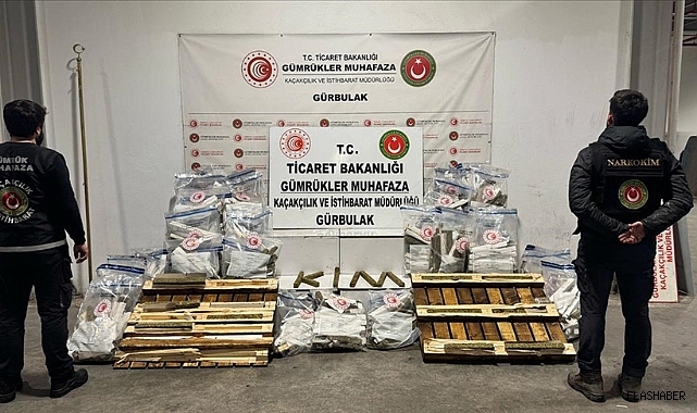 Gümrük muhafaza ekipleri üç operasyonda 182 kilogram uyuşturucuya el koydu