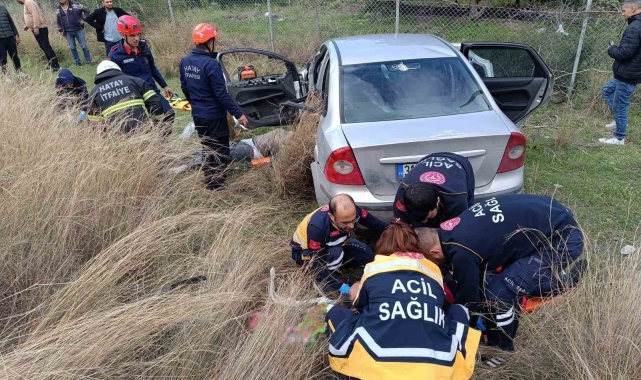 Hatay'da trafik kazası: 1 ölü, 3 yaralı