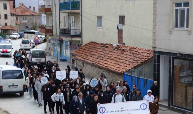 Hisarcık'ta "Sağlık İçin Hep Birlikte Yürüyoruz" etkinliği