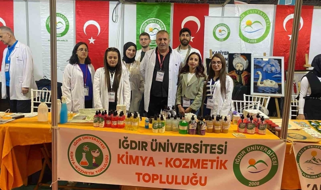 Iğdır Üniversitesinin ürettiği ürünler Doğu Anadolu Kariyer Fuarında