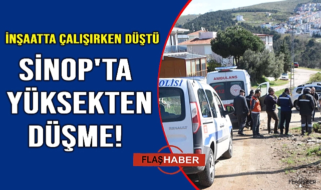 İnşaatta talihsiz kaza! Hastaneye kaldırıldı