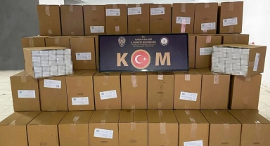 Isparta'da 1 milyon adet kaçak makaron ele geçirildi