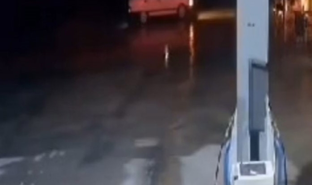 Isparta'da akaryakıt istasyonunda drift pahalıya patladı