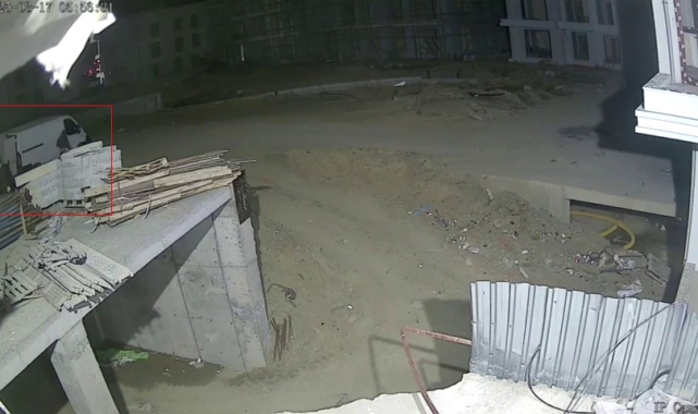 İstanbul'da inşaat malzemesi hırsızları kamerada: 5 şüpheli yakalandı