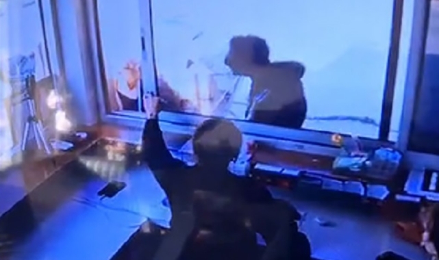 İzmir'de 2 kişinin öldüğü saldırı öncesi kamerada