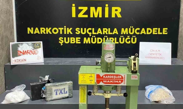 İzmir'de uyuşturucu operasyonu: 4 tutuklama