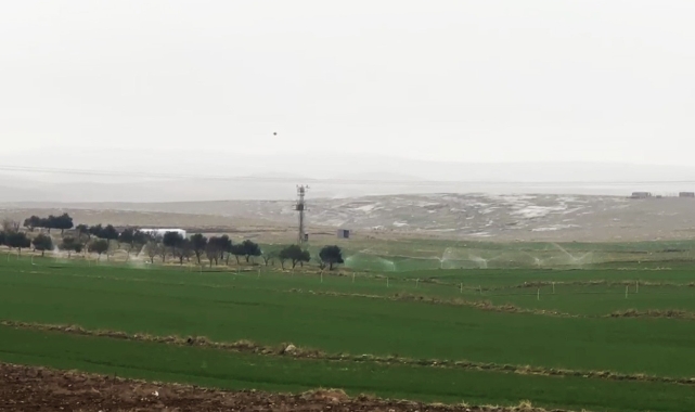 Kaçak elektrikle sulama yağmur yağarken de devam etti