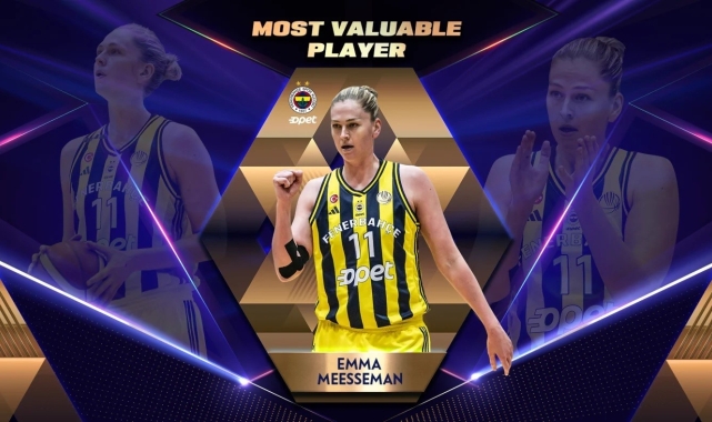 Kadınlar Euroleague'de sezonun MVP'si üst üste 3. kez Emma Meesseman