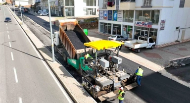 Kahramanmaraş'ta asfalt çalışmaları