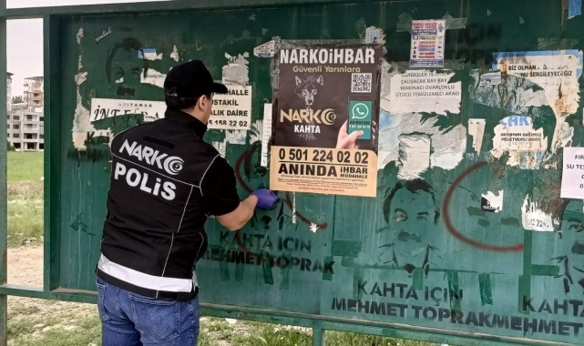 Kahta'da kurulan narko ihbar hattı faaliyete geçti