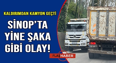 Kaldırıma çıkarak geçebildi
