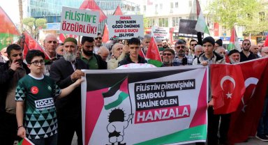 Karacabeyliler haykırdı; Gazze yalnız değildir