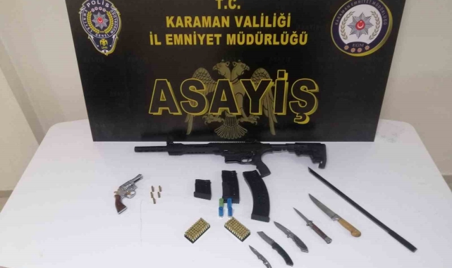 Karaman'da aranan 7 şahıs tutuklandı