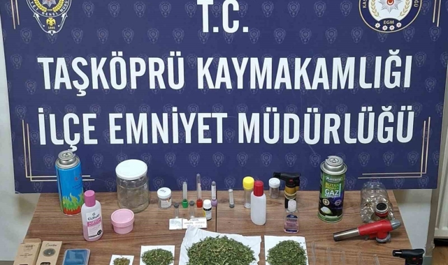 Kastamonu'da uyuşturucu operasyonu: 1 gözaltı