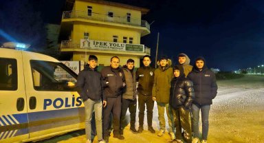 Kavga ihbarına giden çarşı ve mahalle bekçilerine pastalı kutlama