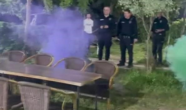 Kavgaya çağırıp Polis Haftasını kutladılar