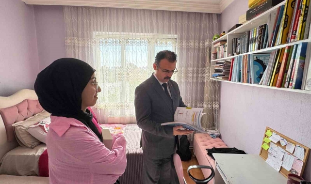 Kaymakam Ateş, öğrencilere misafir oldu