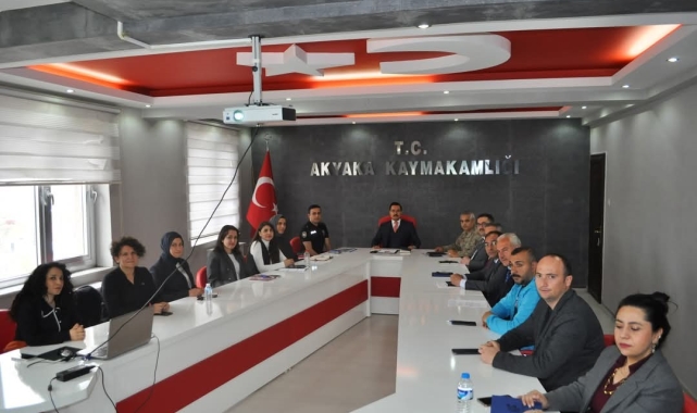 Kaymakam Demirtaş kurum amirleriyle buluştu