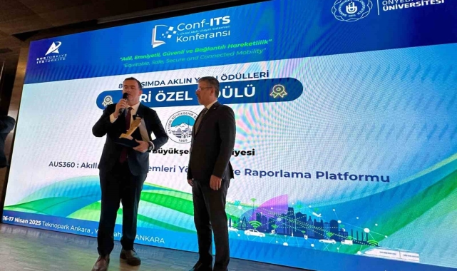 Kayseri Büyükşehir'e Akıllı Ulaşım Sistemi ile jüri özel ödülü