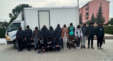 Kırklareli'nde 75 kaçak göçmen yakalandı