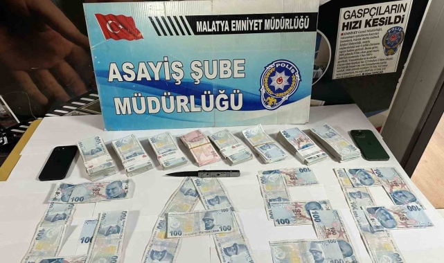 Malatya polisi 240 saat kamera kaydını izledi, 3 gasp şüphelisini yakaladı
