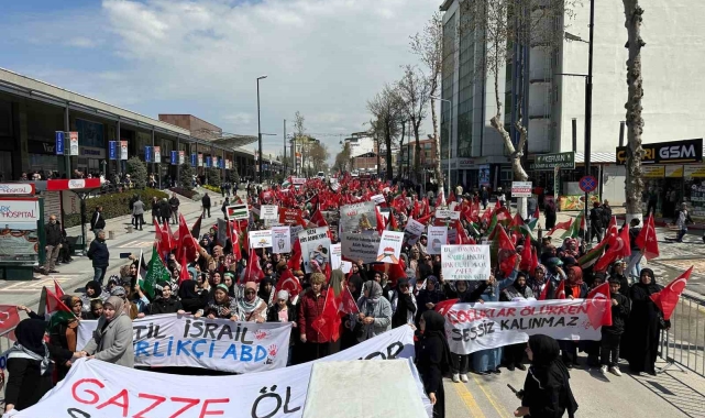 Malatya'da İsrail'in Gazze saldırıları protesto edildi