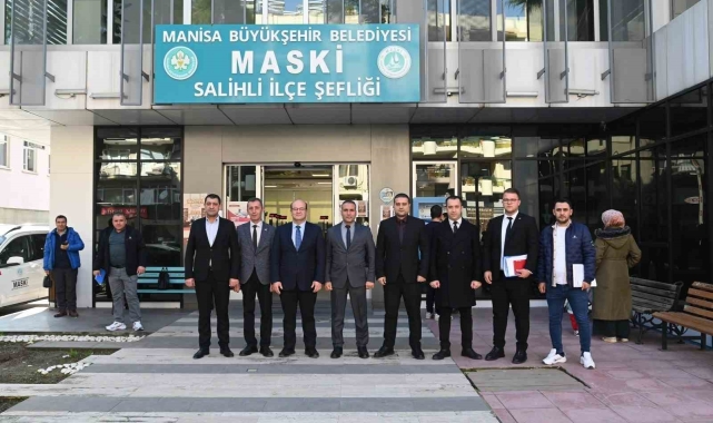 MASKİ'den Salihli'deki çalışmalara yakın takip