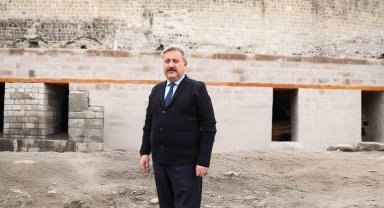 Melikgazi'nin modern yapısı tarihi dokuyla harmanlanıyor