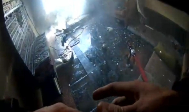 Mersin'de ev yangını maddi hasara neden oldu