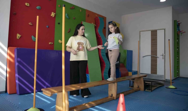 Mersin'de özel çocuklara 'Sportif Beceri ve Koordinasyon Eğitimi'