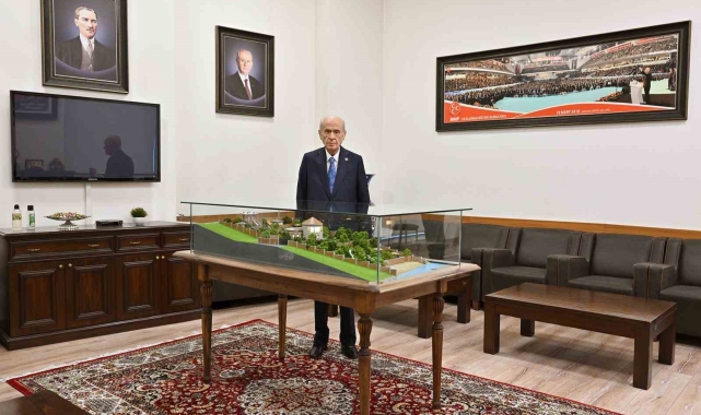 MHP lideri Bahçeli'nin talimatıyla inşasına başlanan Devlet Bey Konağı tamamlandı
