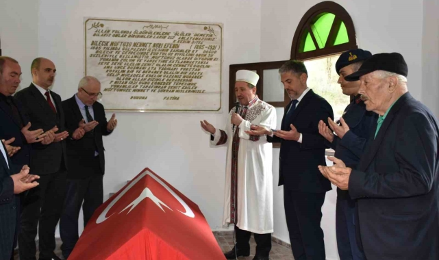 Milli Mücadele Kahramanı Şehit Müftü Mehmet Nuri Efendi, dualarla anıldı