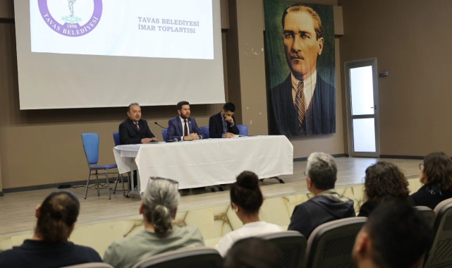 Mimarlar daha yaşanabilir ve sürdürülebilir bir Tavas için toplandı