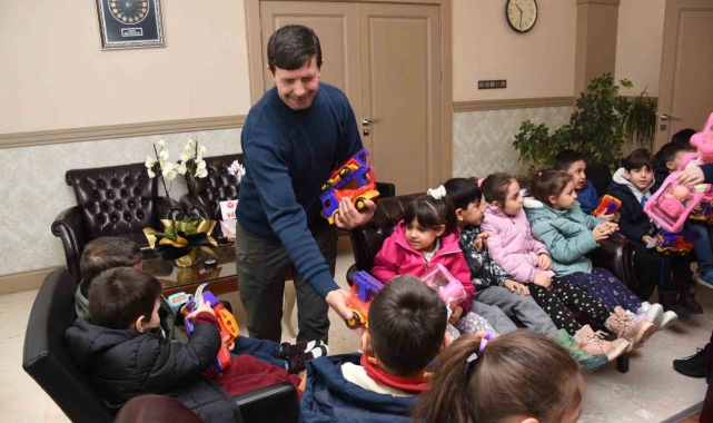Miniklerden Polis Teşkilatına anlamlı ziyaret