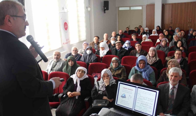 Muğla'da 2025 yılı hacı adaylarına yönelik ilk eğitim semineri gerçekleştirildi