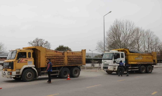 Muğla'nın 13 ilçesinde eş zamanlı kaçak hafriyat denetimi