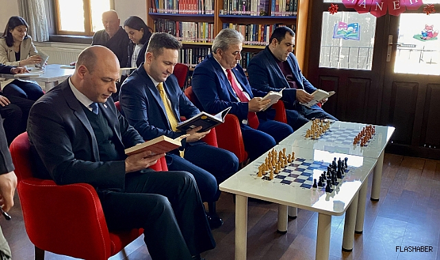 Okuma kültürüne dikkati çektiler