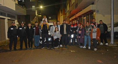 Ordu'da olay ihbarına giden polislere pasta sürprizi