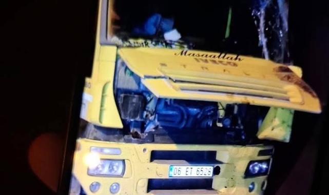 Osmaniye'de tünelde trafik kazası: 1 yaralı