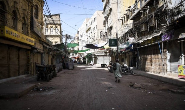 Pakistan'da Filistin'e destek grevi