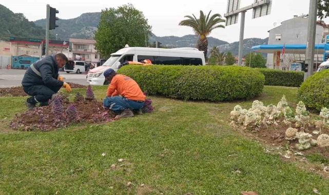 Park ve bahçeler bahara hazırlanıyor