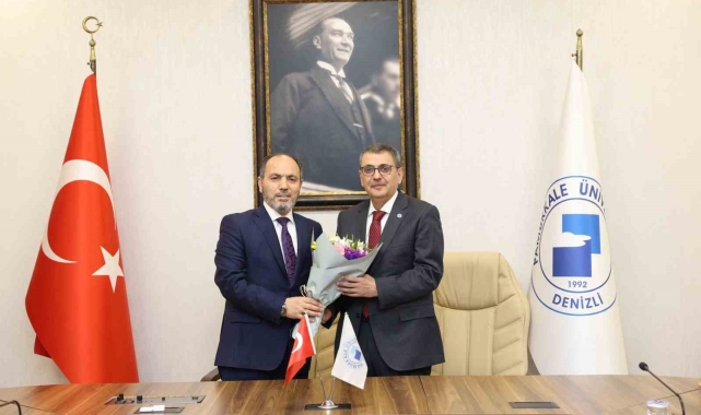 PAÜ Rektörlüğünde devir teslim yapıldı