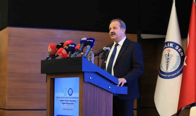 Sağlık-Sen Başkanı Doğan'dan sağlık çalışanlarına çağrı: "Geleceğin daha güçlü, daha adil sağlık sistemini birlikte kuralım"