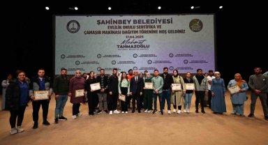 Şahinbey Evlilik Okulu'nda 672 çift daha sertifika aldı