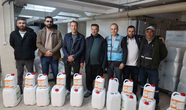Saimbeyli'de üreticiye destek