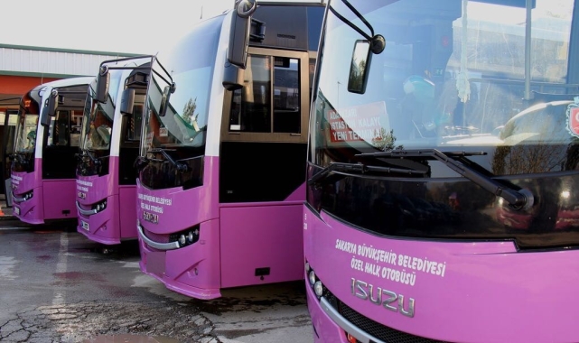 Sakarya Büyükşehir'den Hendek Hastane hattı için 3 yeni 'j' plaka